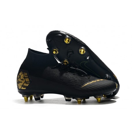 Nike Mercurial Superfly 360 Elite SG-Pro Anti-Clog Nero Oro