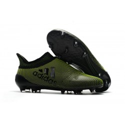 Scarpe da Calcio Nuove adidas X 17+ Purespeed FG - Verde Nero