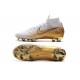 Scarpe Calcio Nike Mercurial Superfly VI Elite FG - Bianco Oro