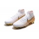 Scarpe Calcio Nike Mercurial Superfly VI Elite FG - Bianco Oro