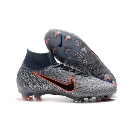 Nike Mercurial Superfly 6 Elite FG Nuove Scarpa Grigio Nero