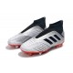 adidas Predator 19+ FG Scarpe da Calcio Uomo - Argento Nero Rosso