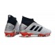 adidas Predator 19+ FG Scarpe da Calcio Uomo - Argento Nero Rosso