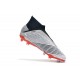 adidas Predator 19+ FG Scarpe da Calcio Uomo - Argento Nero Rosso