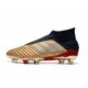 adidas Predator 19+ FG Scarpe da Calcio Uomo - Oro Argento Rosso