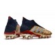 adidas Predator 19+ FG Scarpe da Calcio Uomo - Oro Argento Rosso