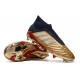 adidas Predator 19+ FG Scarpe da Calcio Uomo - Oro Argento Rosso