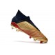 adidas Predator 19+ FG Scarpe da Calcio Uomo - Oro Argento Rosso