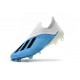 adidas X 18+ FG Scarpe Calcio - Blu Bianco Nero