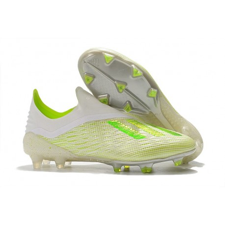 adidas X 18+ FG Scarpe Calcio - Bianco Verde