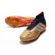 Scarpe da Calcio Adidas Predator 19.1 FG Oro Rosso Argento