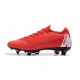 Nike Mercurial Vapor 12 SG Pro AC Scarpa Uomo - Rosso Bianco