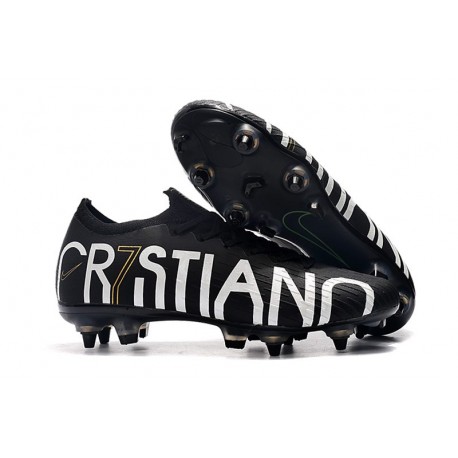 Nike Mercurial Vapor 12 SG Pro AC Scarpa Uomo -Nike Mercurial Vapor 12 SG Pro AC Cristiano Ronaldo CR7 Scarpa