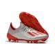 Scarpa Nuovo adidas X 19.1 FG Argento Rosso