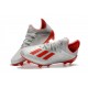 Scarpa Nuovo adidas X 19.1 FG Argento Rosso