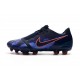 Scarpa Nuovo Nike Phantom Venom Elite FG Ossidiana Blu Nero