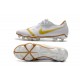 Scarpa Nuovo Nike Phantom Venom Elite FG Bianco Oro