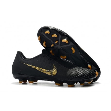 Scarpa Nuovo Nike Phantom Venom Elite FG Nero Oro