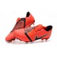 Scarpa Nuovo Nike Phantom Venom Elite FG Rosso Nero