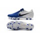 Scarpa Nuovo Nike Phantom Venom Elite FG Bianco Blu Nero