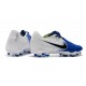 Scarpa Nuovo Nike Phantom Venom Elite FG Bianco Blu Nero