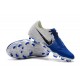 Scarpa Nuovo Nike Phantom Venom Elite FG Bianco Blu Nero