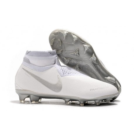 Scarpe da Calcio Nike Phantom Vision Elite FG Bianco