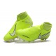 Scarpe da Calcio Nike Phantom Vision Elite FG Volt Bianco