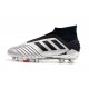 adidas Predator 19+ FG Scarpe da Calcio Uomo - Argento Nero