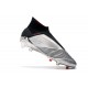 adidas Predator 19+ FG Scarpe da Calcio Uomo - Argento Nero