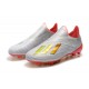 adidas X 19+ FG Scarpa da Calcio Argento Rosso