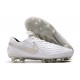 Nike Tiempo Legend 8 Elite - Bianco Puro Platino Grigio Lupo