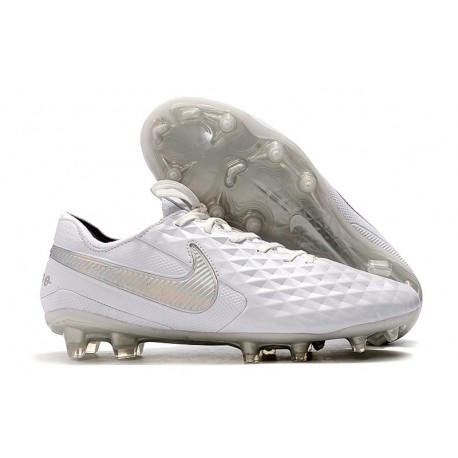 Nike Tiempo Legend 8 Elite - Bianco Puro Platino Grigio Lupo