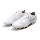 Nike Tiempo Legend 8 Elite - Bianco Puro Platino Grigio Lupo