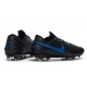 Nike Tiempo Legend 8 Elite Scarpe Uomo - Nero Blu