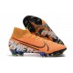 Scarpa Nike Mercurial Superfly 7 Elite FG Arancione Bianco Nero