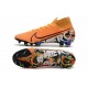 Scarpa Nike Mercurial Superfly 7 Elite FG Arancione Bianco Nero