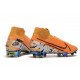 Scarpa Nike Mercurial Superfly 7 Elite FG Arancione Bianco Nero