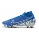 Scarpa Nike Mercurial Superfly 7 Elite FG New Lights Blu