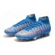 Scarpa Nike Mercurial Superfly 7 Elite FG Blu Rosso