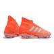 Scarpe da Calcio Adidas Predator 19.1 FG Arancio Bianco