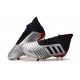 Scarpe da Calcio Adidas Predator 19.1 FG Argento Nero Rosso