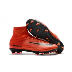 Scarpa Nike Mercurial Superfly 5 Dynamic Fit FG - Rosso Nero