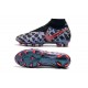 Nike x EA Sports Phantom VSN DF FG Scarpa Calcio - Nero Blu Rosso