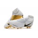 Scarpe da Calcio Nike Phantom Vision DF FG - Bianca Oro