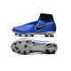 Scarpe da Calcio Nike Phantom Vision DF FG - Blu Argento