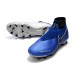 Scarpe da Calcio Nike Phantom Vision DF FG - Blu Argento