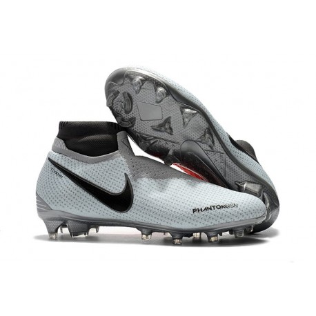 Scarpe da Calcio Nike Phantom Vision DF FG - Grigio Rosso