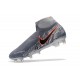 Nike Phantom VSN DF FG Scarpa Calcio - Grigio Nero Rosso