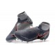 Nike Phantom VSN DF FG Scarpa Calcio - Grigio Nero Rosso